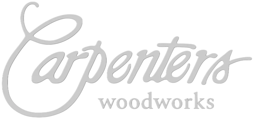 Carpenters Woodworks script logo